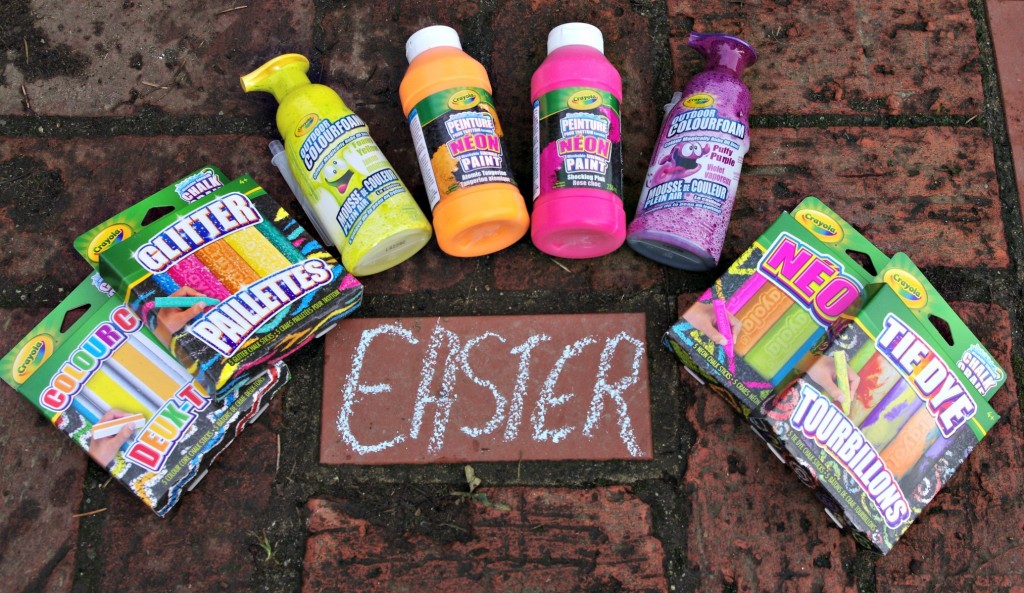 fun items for easter baskets, outdoor games, sidewalk chalk, 